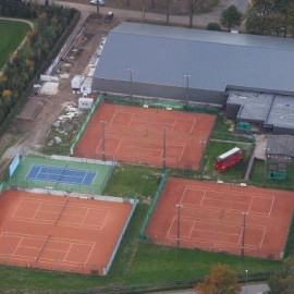 Twee Topclay allweather courts bij Turnhoutse Tennis - afbeelding