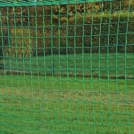 Groen klein voetbaldoelnet | 1.2x0.8x0.7 m