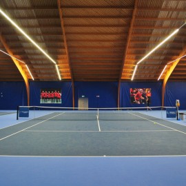 Indoor renovatie bij Tennis Vlaanderen - afbeelding