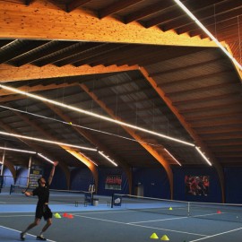 Indoor renovatie bij Tennis Vlaanderen - afbeelding