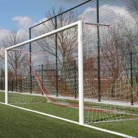 Premium voetbaldoel, netstang, ingefreesde nethaak, 7,32 x 2,44 m